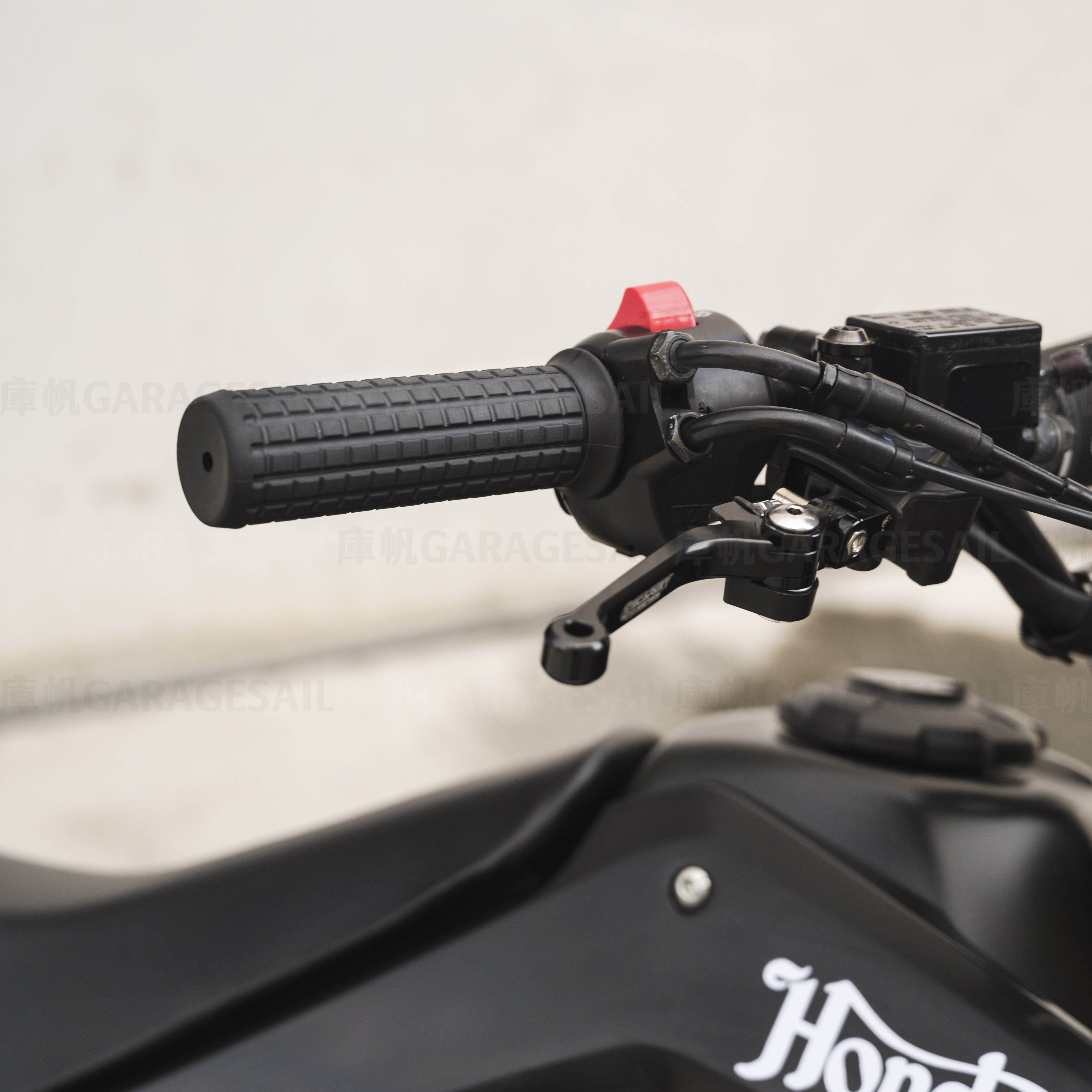 橡膠 握把套 方塊 - 黑