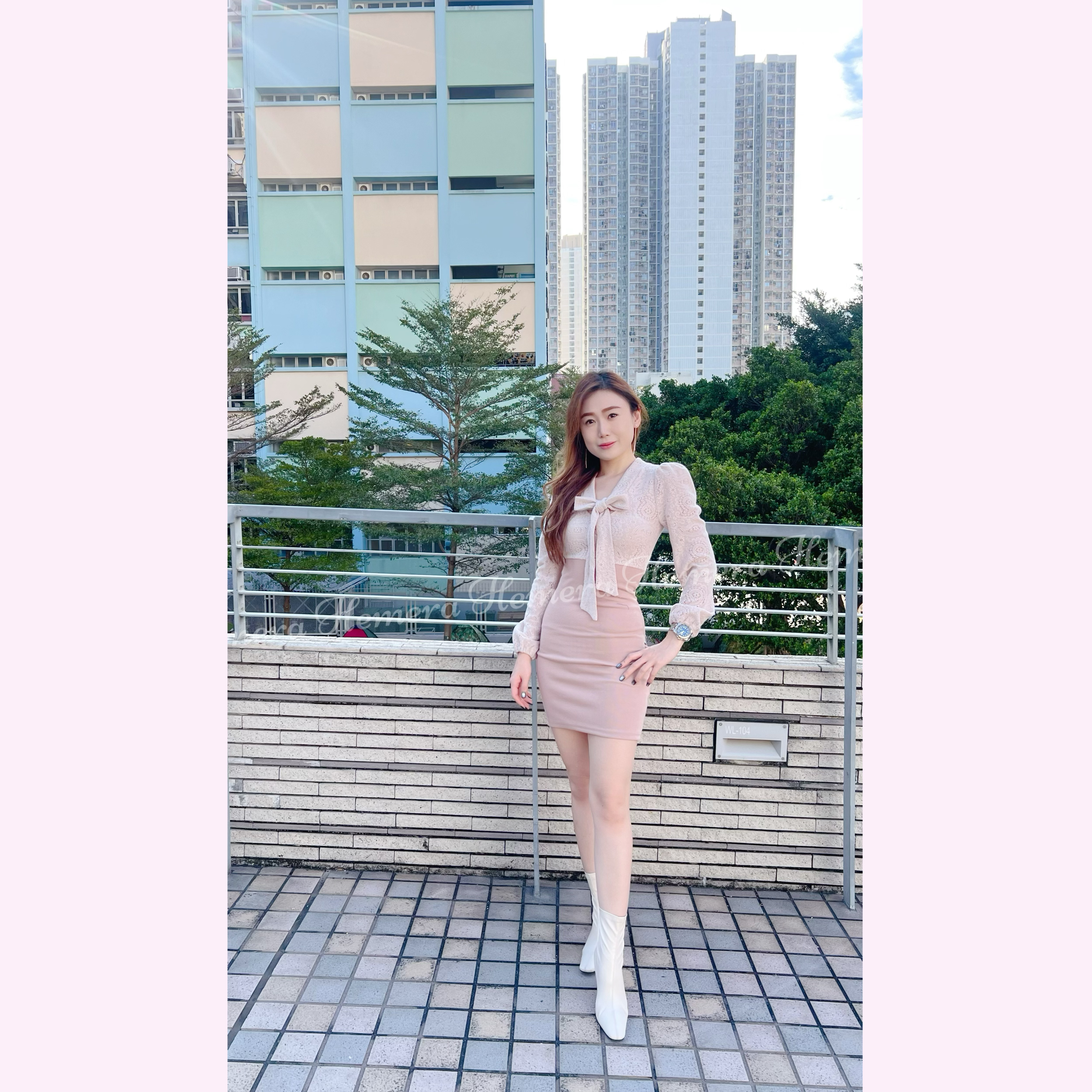 DR24W0112 LACE性感連身裙