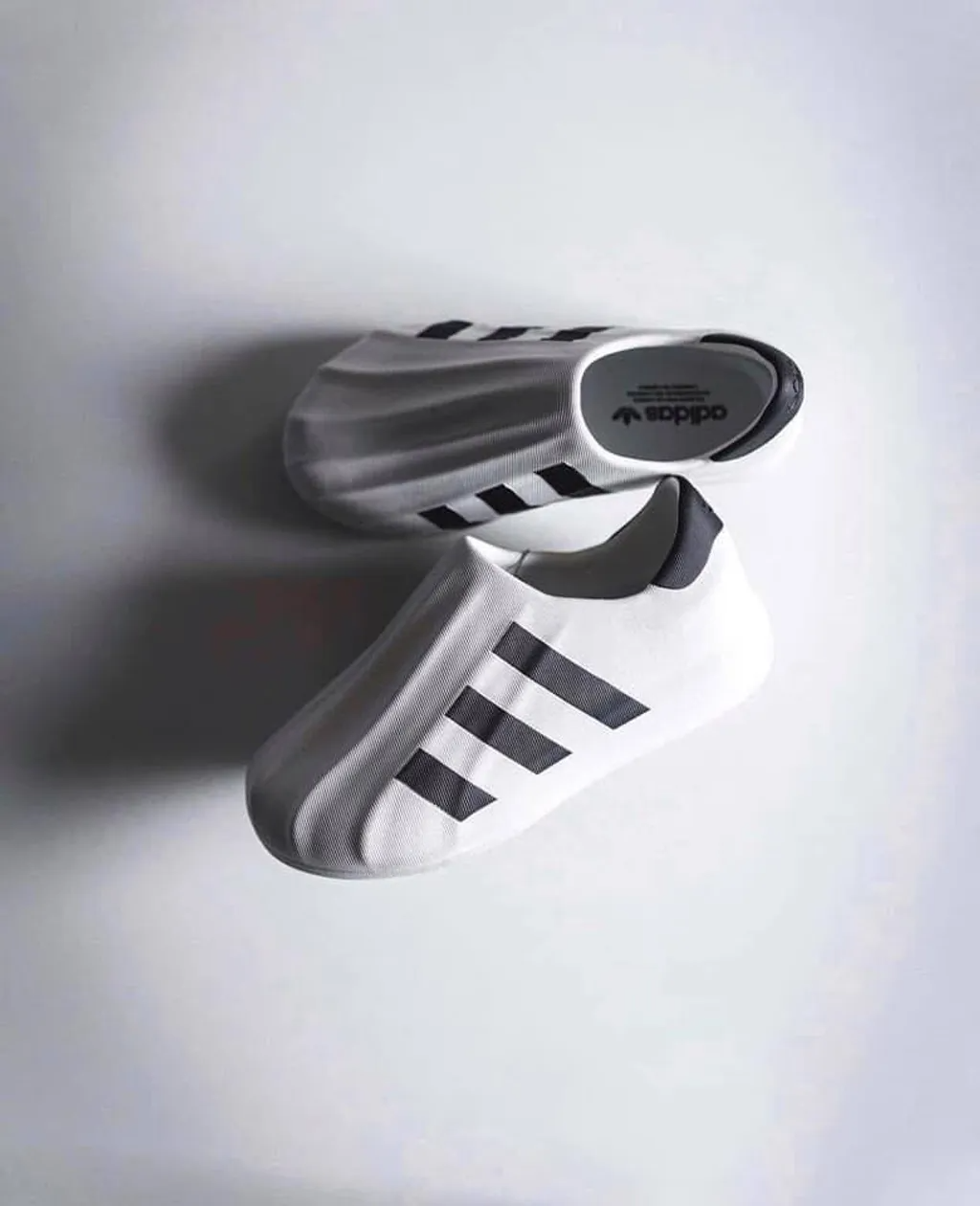 Adidas Adifom Superstar White 白色 三線 貝殼頭 膠鞋 襪套鞋 HQ8750