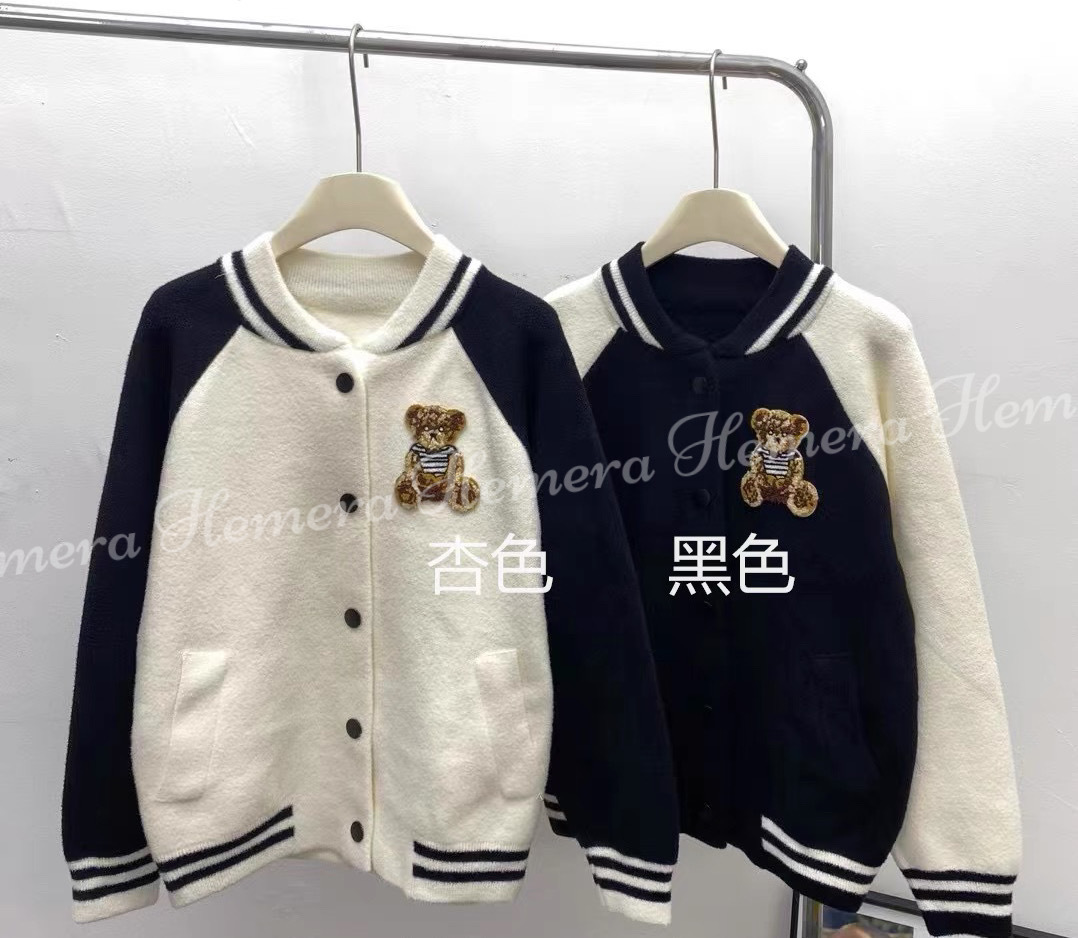 JK24W0111 熊熊棒球外套