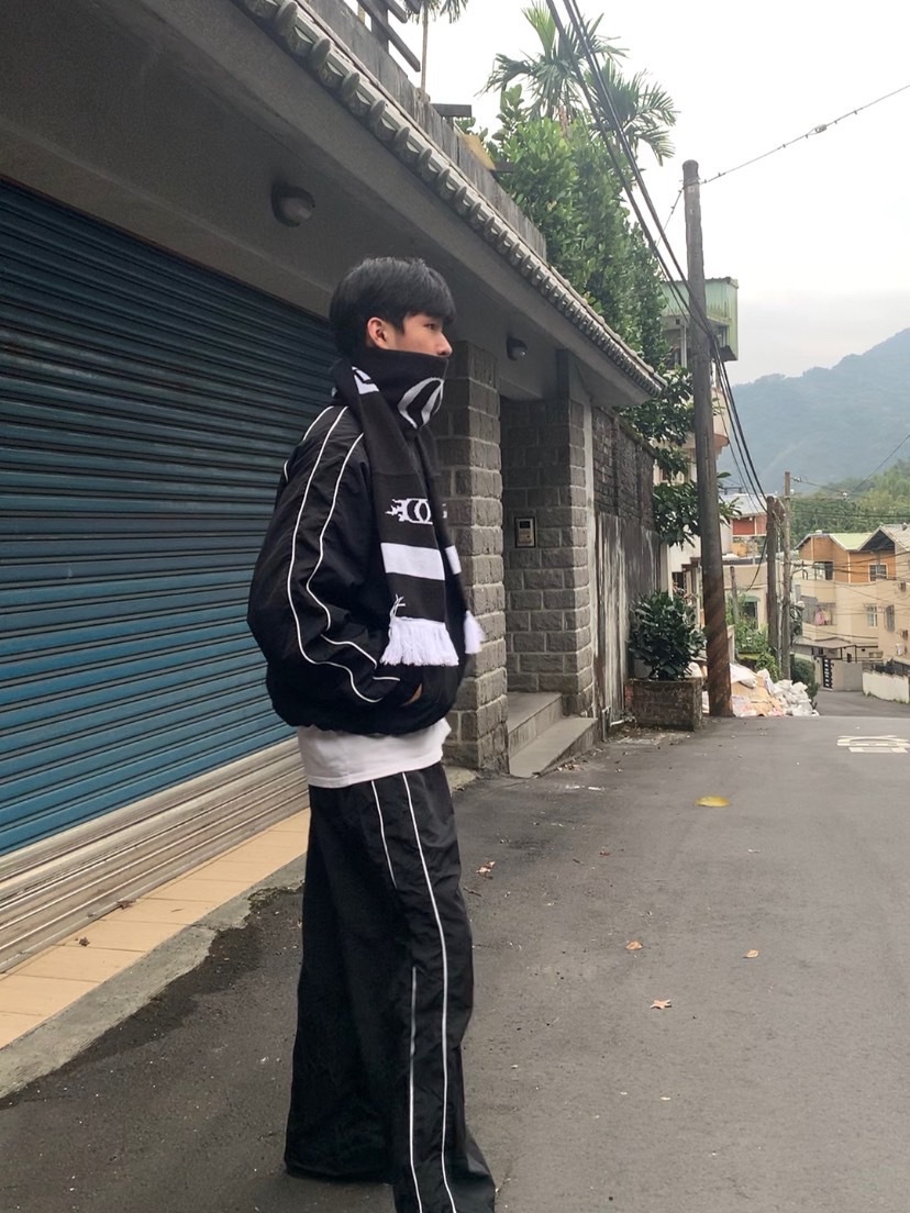 現貨🇰🇷韓國 雙線 百搭 寬鬆 運動套裝