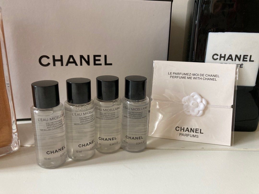 CHANEL柔亮平衡卸妝水micellaire water 10ML 1套4支