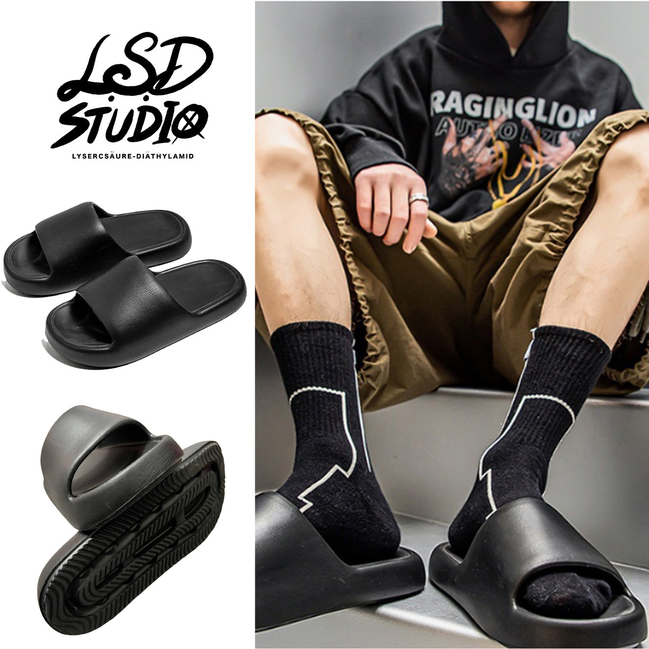 【ACLD2】 休閒風輕量化EVA一字拖