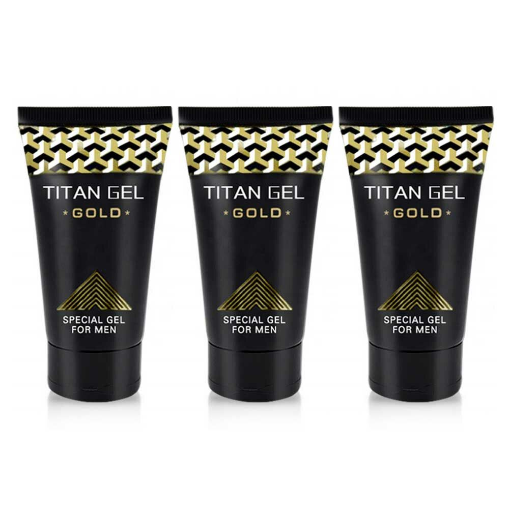 俄羅斯Hendel LLC Titan Gel Gold 活力保養增大膏 黃金加強版 3盒裝