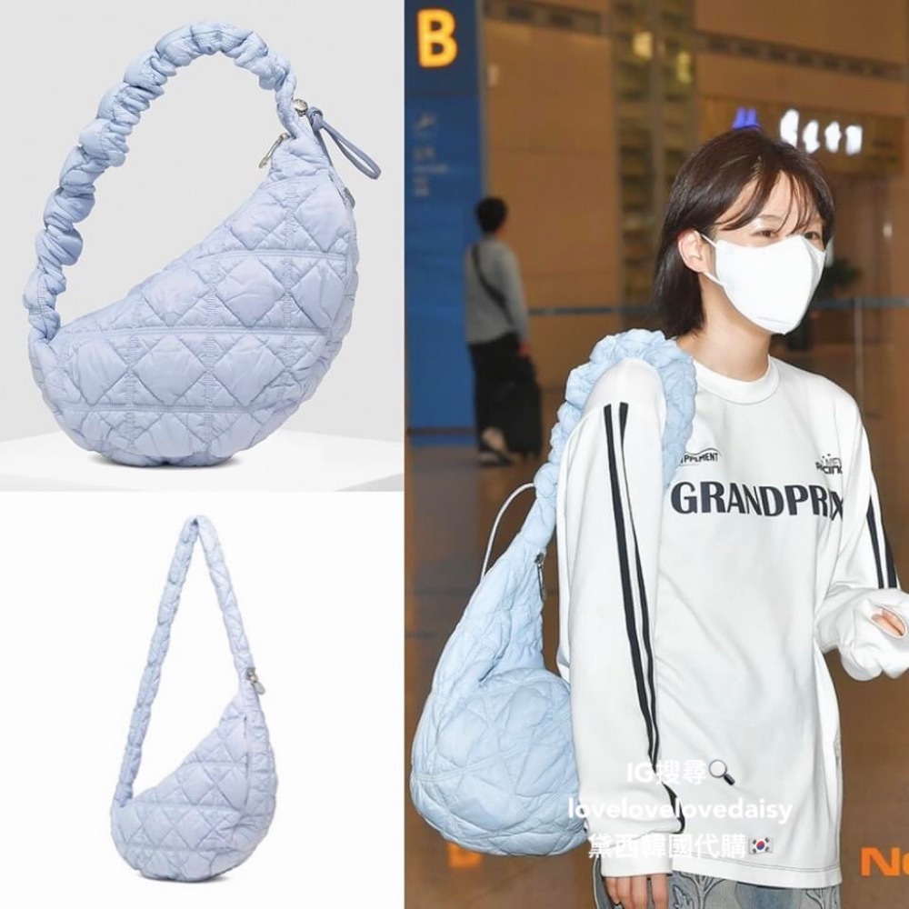 【Luxury】預購 韓國品牌 Carlyn Cozy 多色 雲朵包 月牙包 豌豆包 L號尺寸 泡泡包 爆米花包 不可調