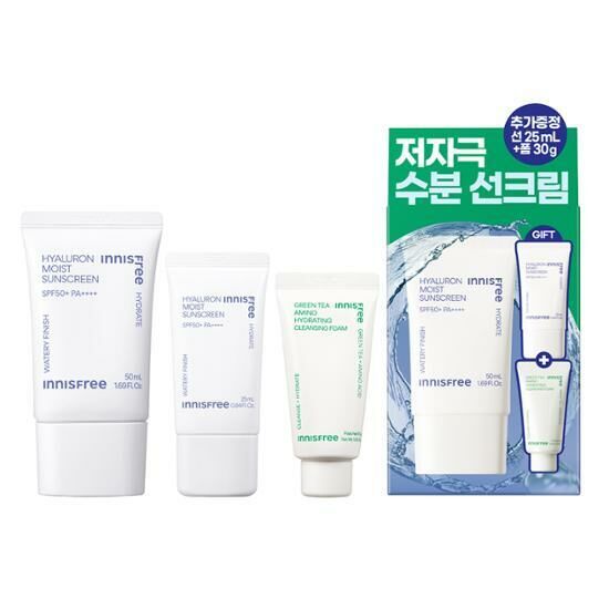 Innisfree Hyaluronic Moist Sunscreen SPF50+ PA++++ 50ml [Olive Young Planning Set]