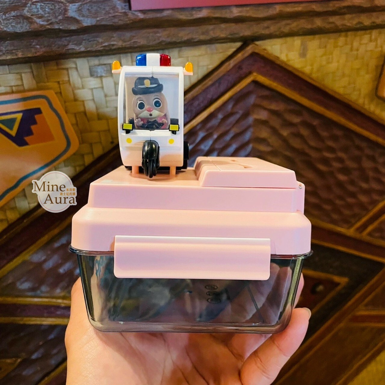 哈茱蒂 Judy 兔 警官 開警車造型 餐盒 動物方城市 Zootopia -上海迪士尼樂園