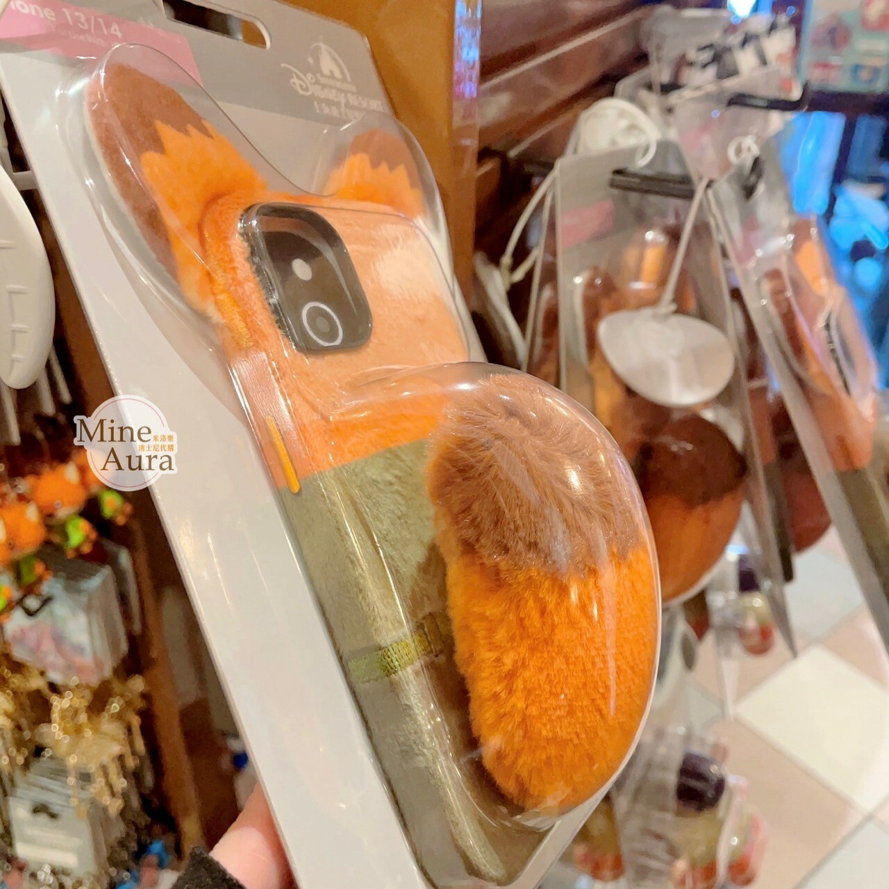 童心系列 胡尼克 Nick 立體耳朵尾巴造型 iphone13 14 手機殼 保護套 動物方城市 Zootopia -上海迪士尼樂園