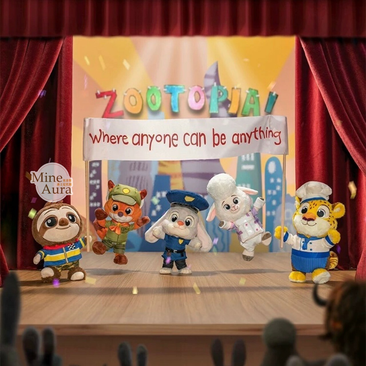 童心系列 快俠 Flash 樹獺 公務員 賽車裝 娃娃 玩偶 動物方城市 Zootopia -上海迪士尼樂園