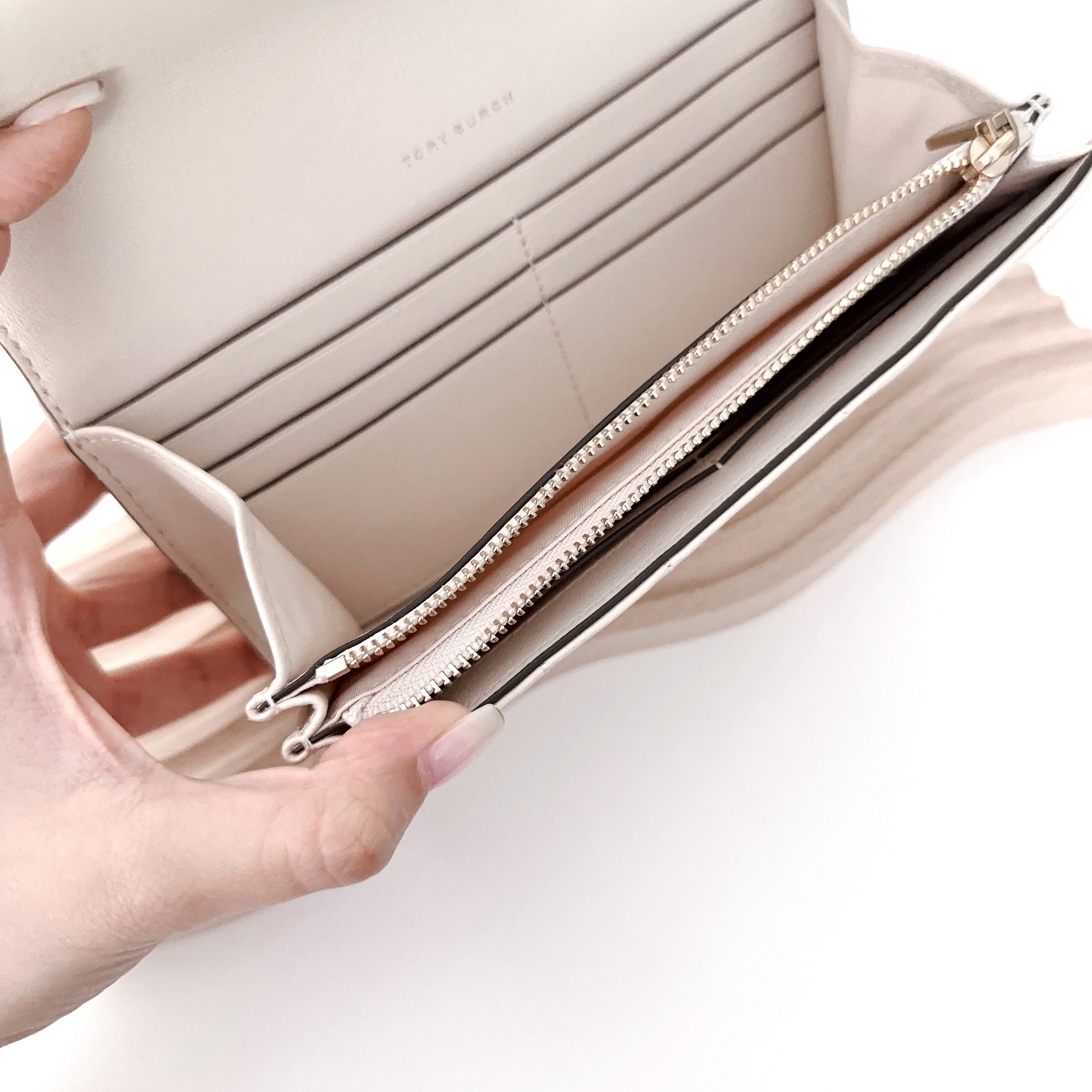 ［美國現貨］Tory Burch Kira Chevron Wallet