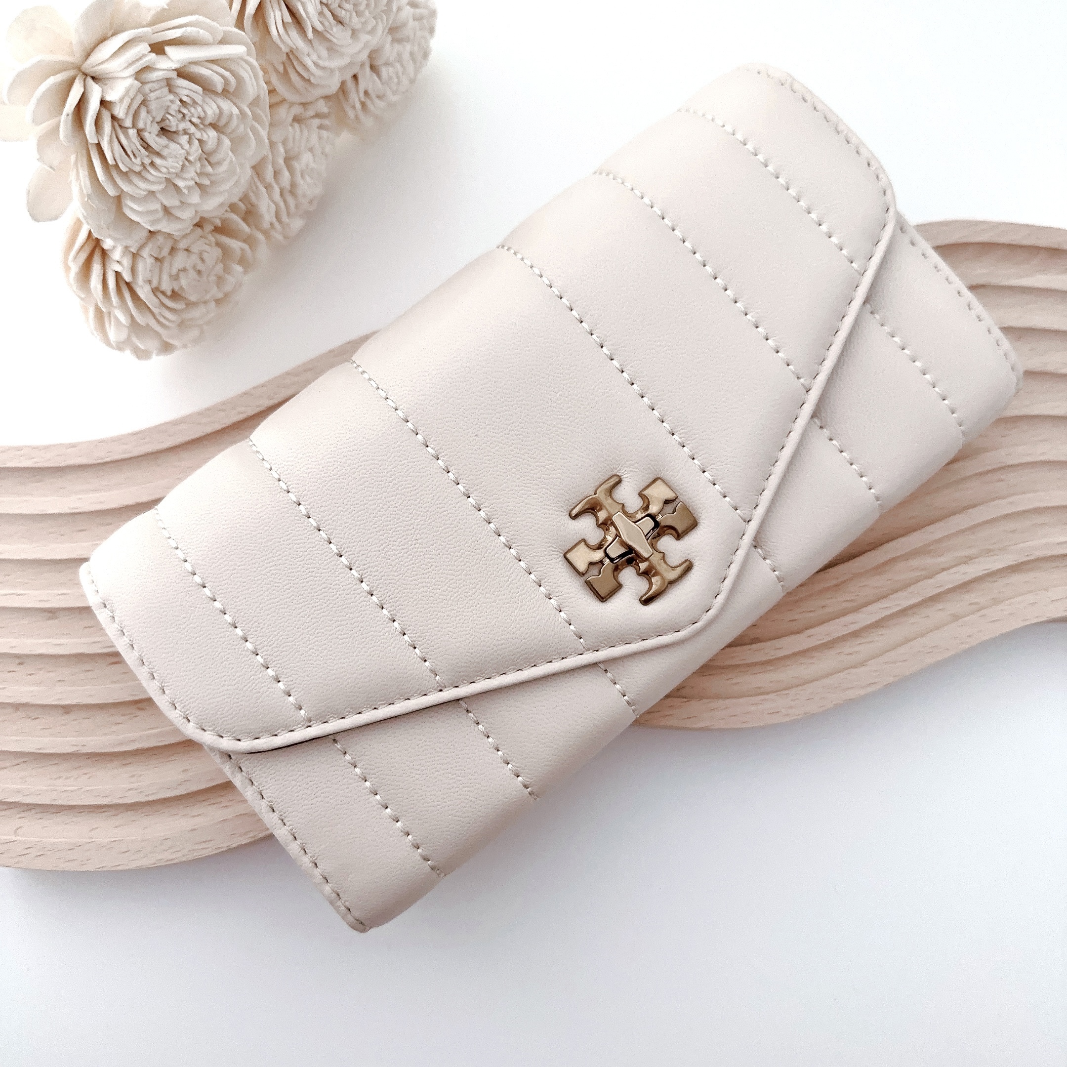 ［美國現貨］Tory Burch Kira Chevron Wallet