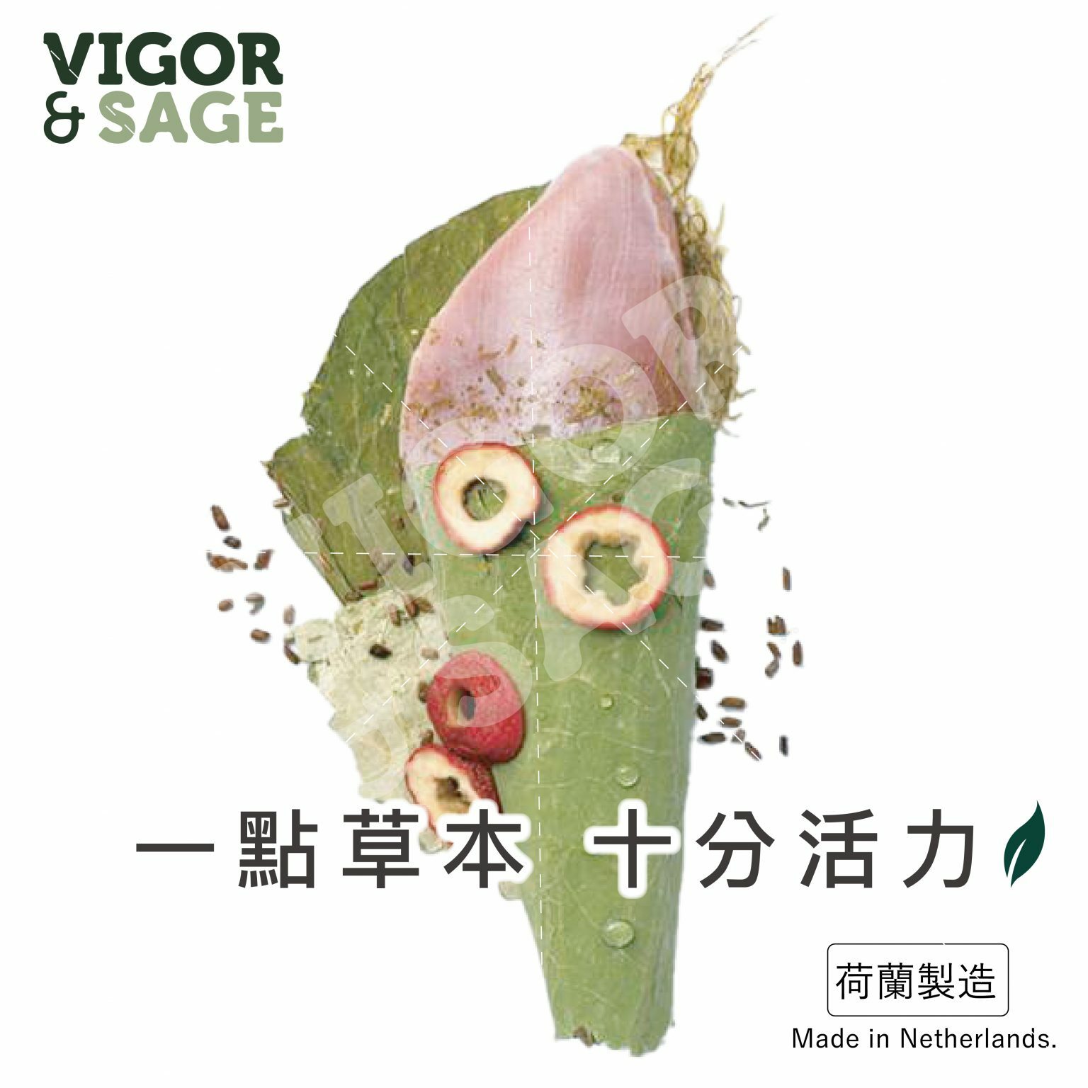 【Vigor & Sage】荷葉控制體重 貓乾糧 2kg