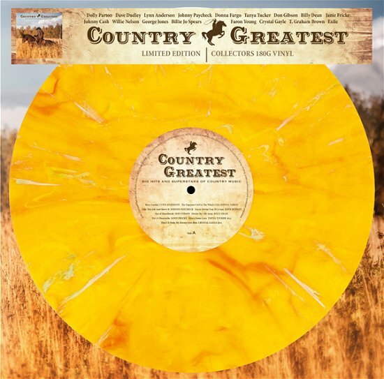 VA - Country Greatest (Yellow Marbled LP)