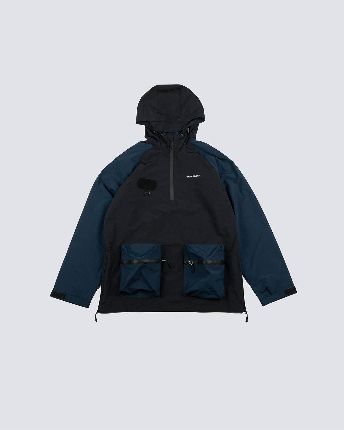 【WORKER.BLE】Water-resistant Pullover｜Navy｜HK Based Design Brand