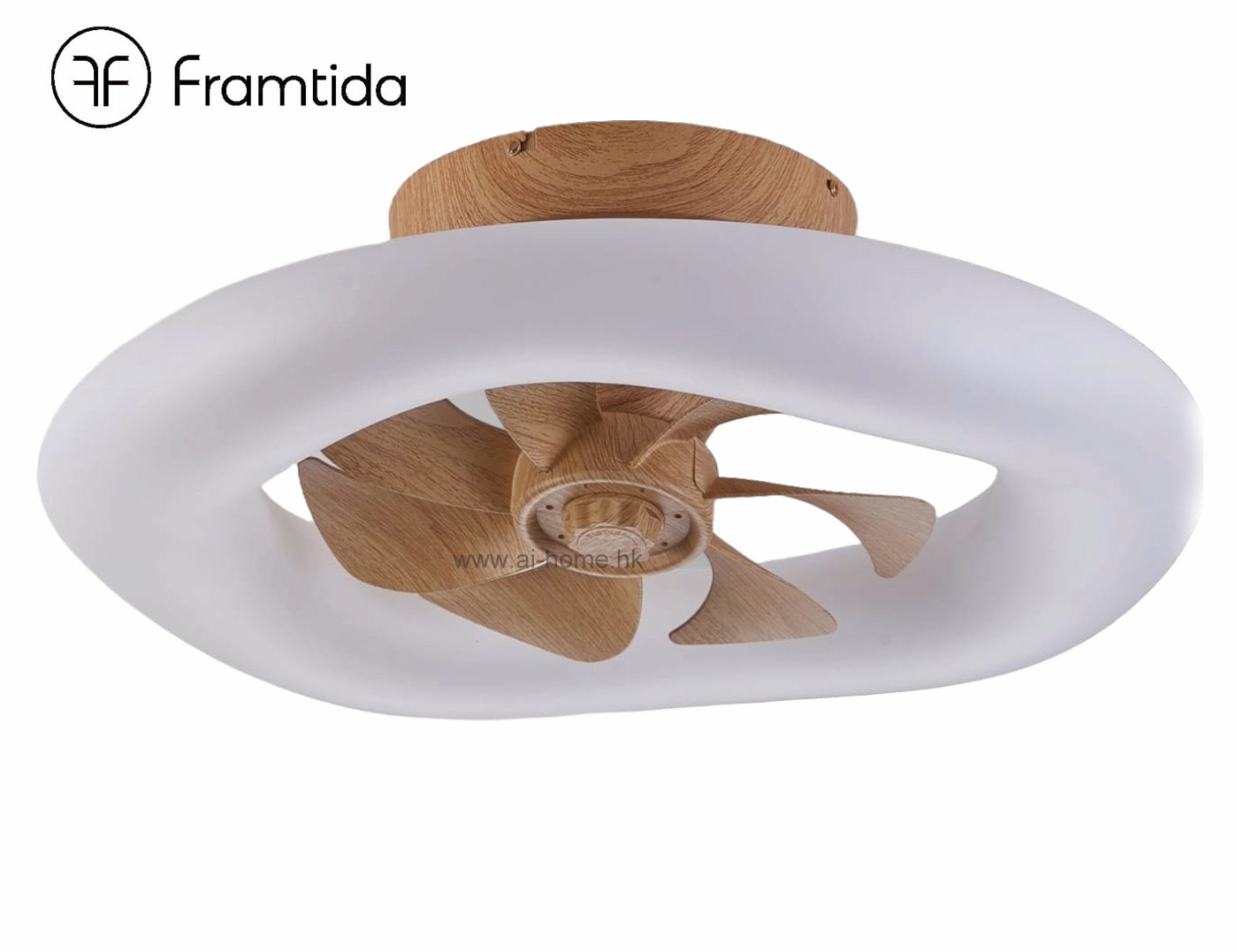 英國 Framtida Notus 45W LED 多角度搖擺天花風扇燈