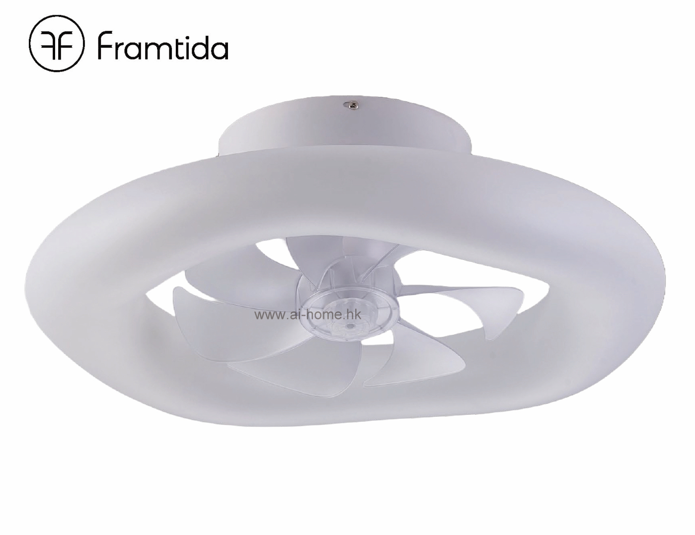 英國 Framtida Notus 45W LED 多角度搖擺天花風扇燈
