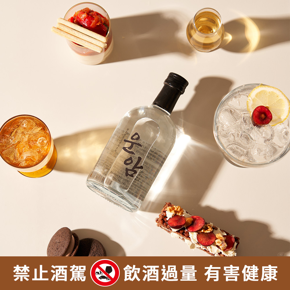 【BK SHOP】韓國雲嚴燒酒24% 375ml