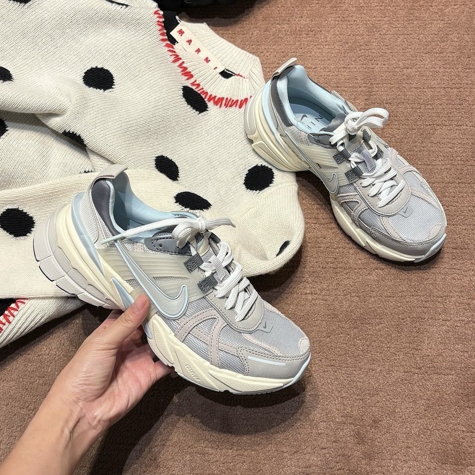 NIKE V2K RUN RUNTEKK 燕麥灰 灰藍 寶寶藍 女鞋 FZ3596-072 / 調貨