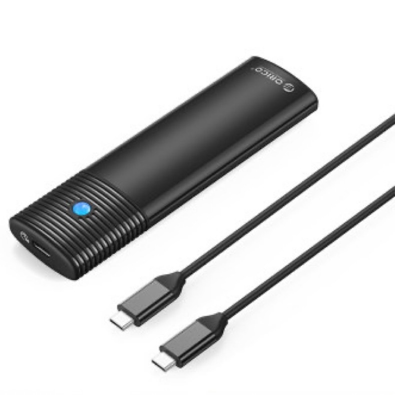 ORICO NVMe / NGFF SSD 2用硬碟外接盒