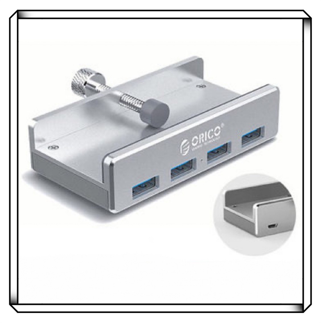 ORICO MH4PU-P USB3.0 鋁合金集線器