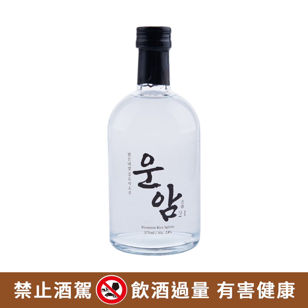 【BK SHOP】韓國雲嚴燒酒24% 375ml
