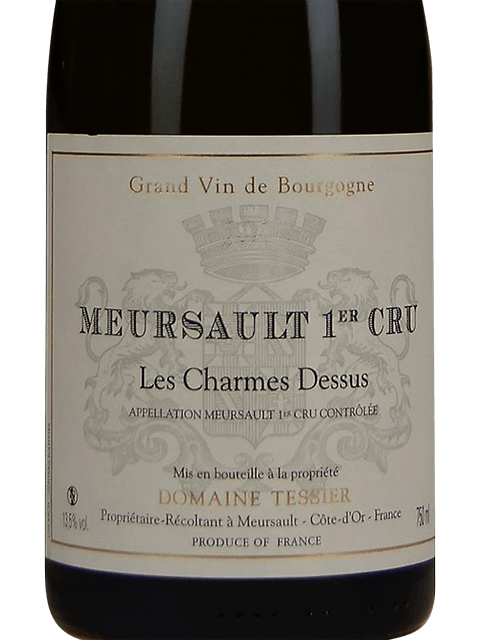 Tessier Meursault 1er Cru Les Charmes Dessus 2022