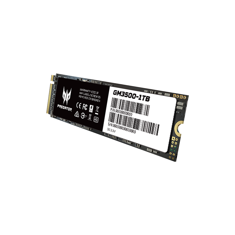 Predator GM3500 PCIe Gen 3.0 x4, NVMe 1.3 SSD (HD-AGM35