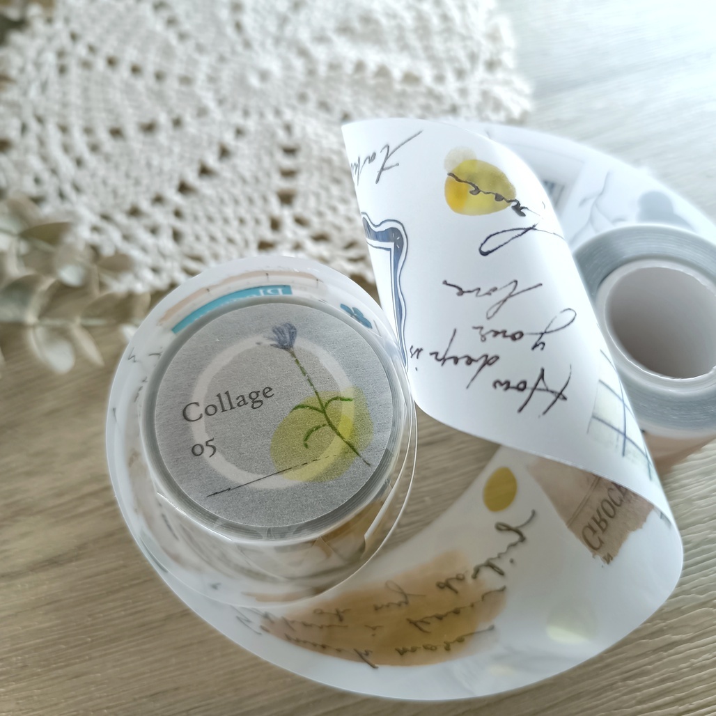 什物． Collage 05 5cm霧面PET膠帶 <整捲/分裝>