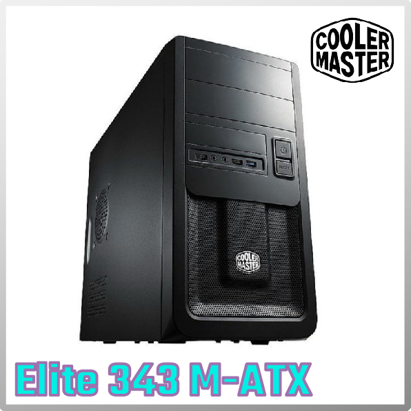 【酷碼】cooler Master Elite 343 M Atx 機殼 黑 8687