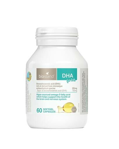 BIO ISLAND 嬰幼兒高純度DHA 60粒