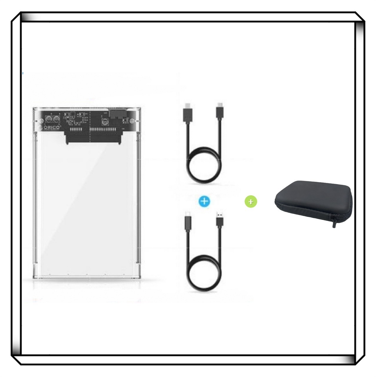 雙線版 ORICO 2139C3 gen2 10G 2.5吋 Type-C 硬碟外接盒