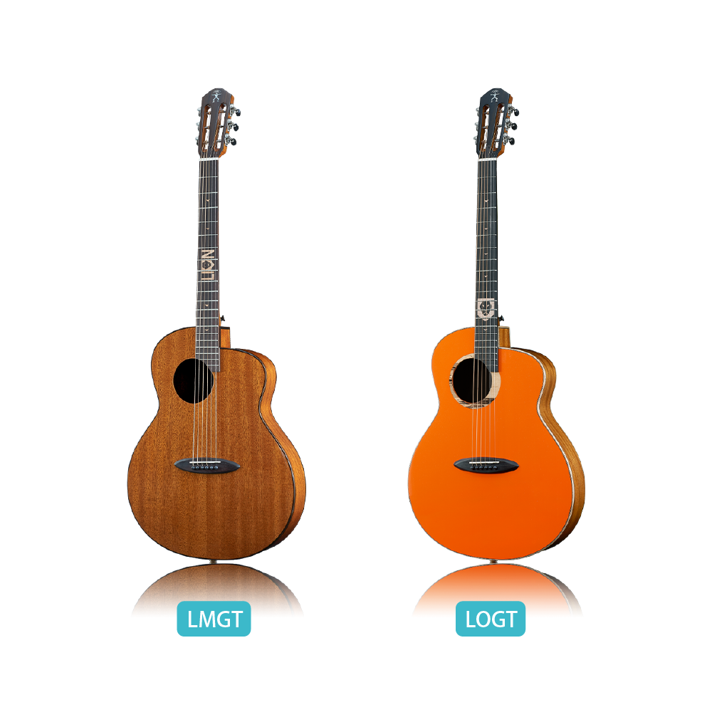aNueNue aNueNue / 蕭敬騰獅子合唱團聯名系列 41吋木吉他(原聲款/插電板)(LMGT/LOGTE) 彩虹人官方認證 第 2 張圖片｜三峽吉他 / Bass
