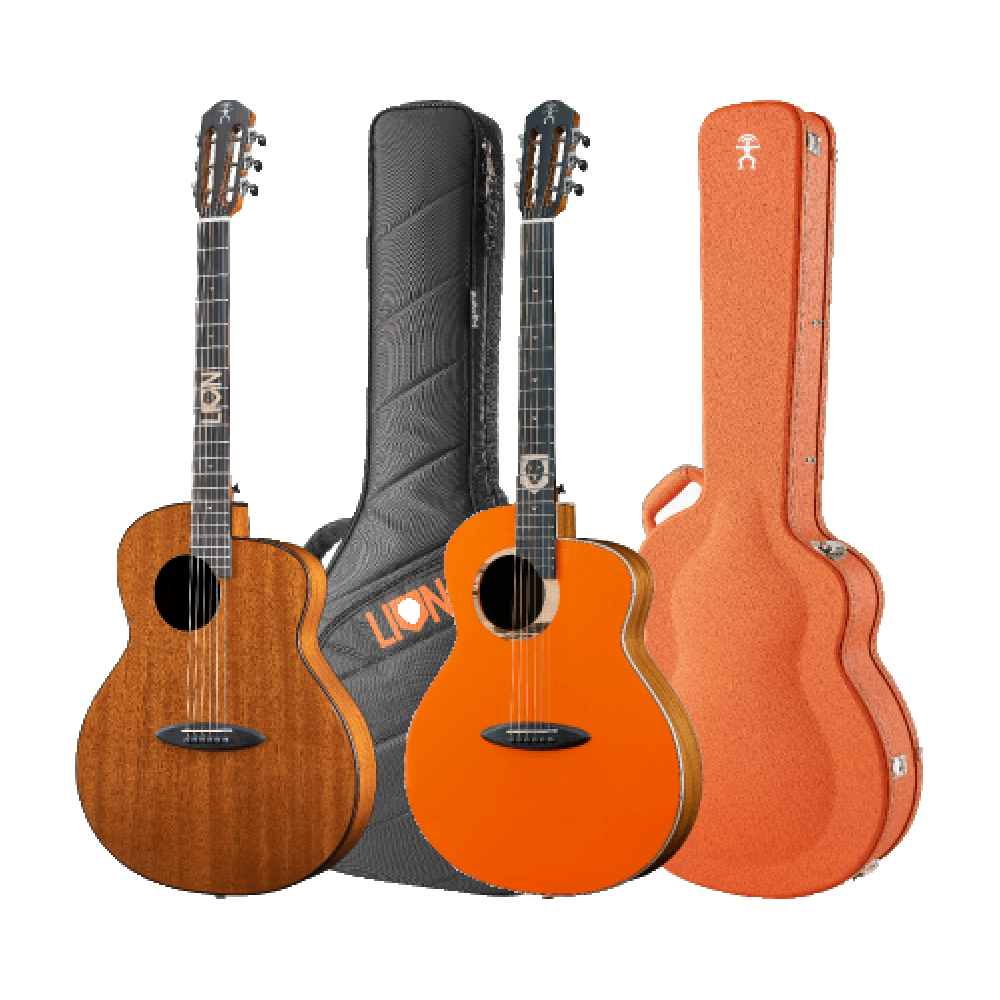 aNueNue aNueNue / 蕭敬騰獅子合唱團聯名系列 41吋木吉他(原聲款/插電板)(LMGT/LOGTE) 彩虹人官方認證 — 三峽吉他 / Bass｜YA! 玩音樂