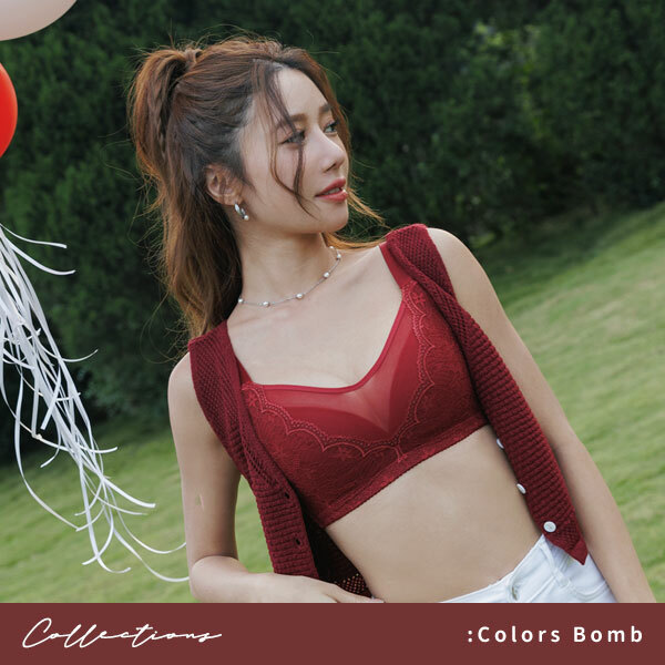 獵豔女神☼全罩包覆挺立無鋼圈內衣 C.D.E.F罩