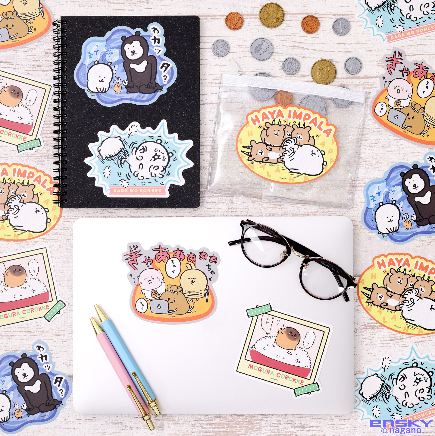 預訂｜Nagano Firends Travel Sticker 行李箱貼紙