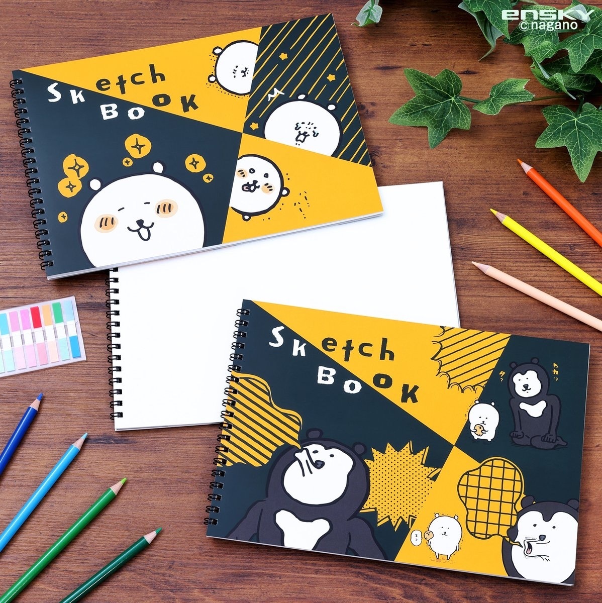 預訂｜Nagano Firends Sketch Book 素描畫簿