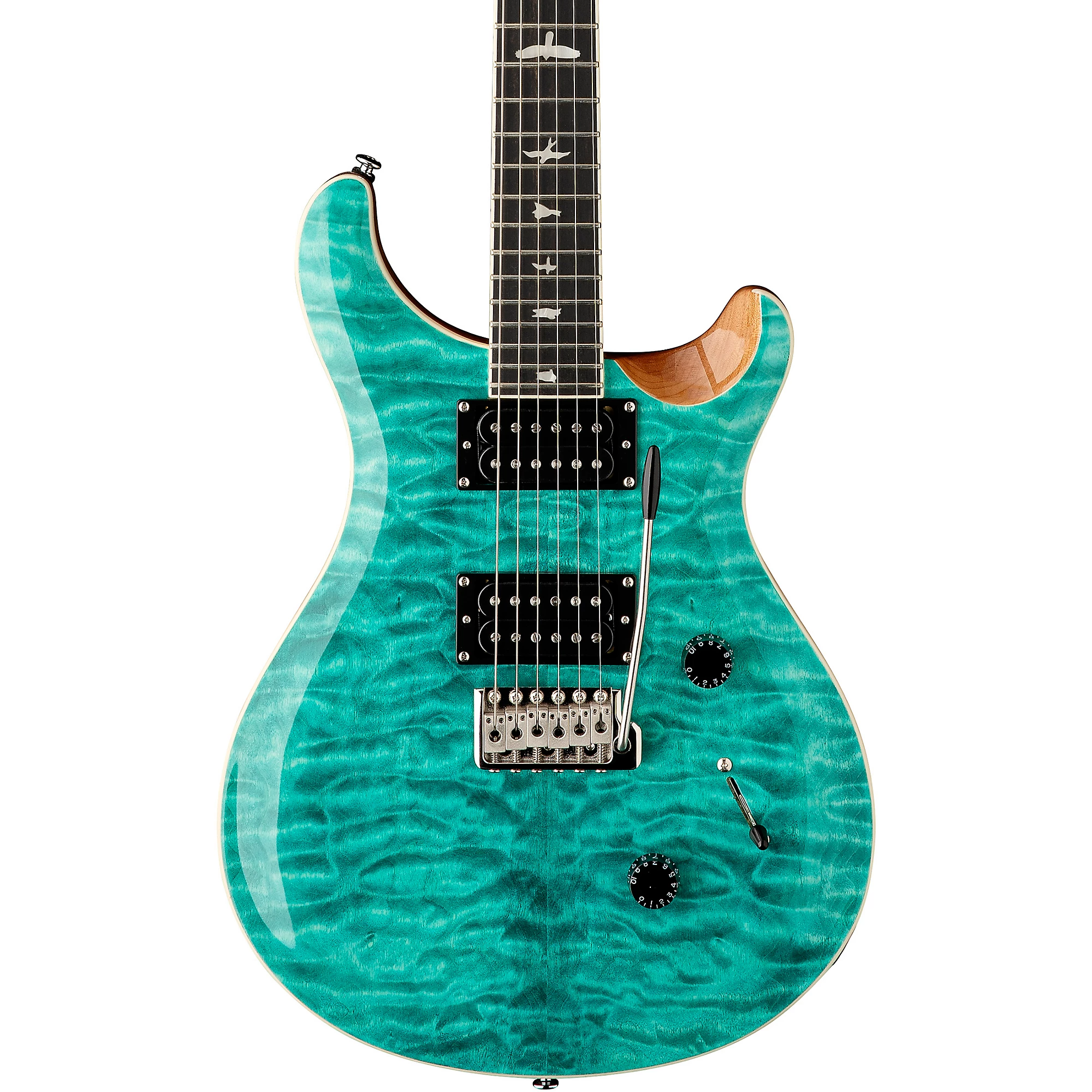 PRS PRS SE Custom 24 Quilt Turquoise 電吉他 第 2 張圖片｜三峽吉他 / Bass