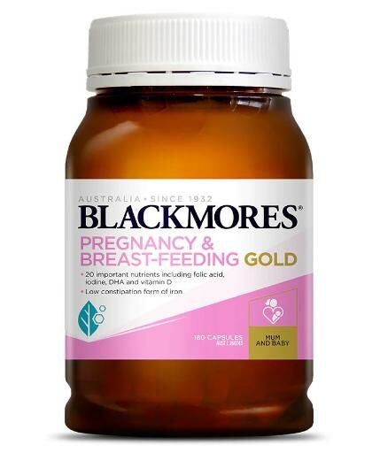 BLACKMORES - 孕婦黃金營養素加強配方 180粒