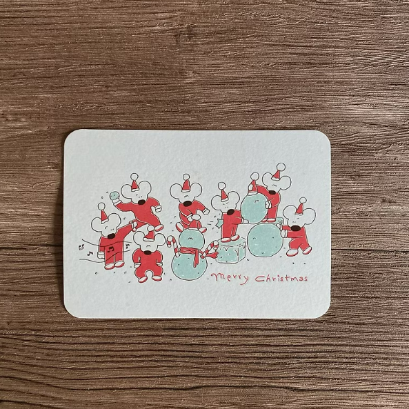 堆雪人明信片｜1991w2992 台灣