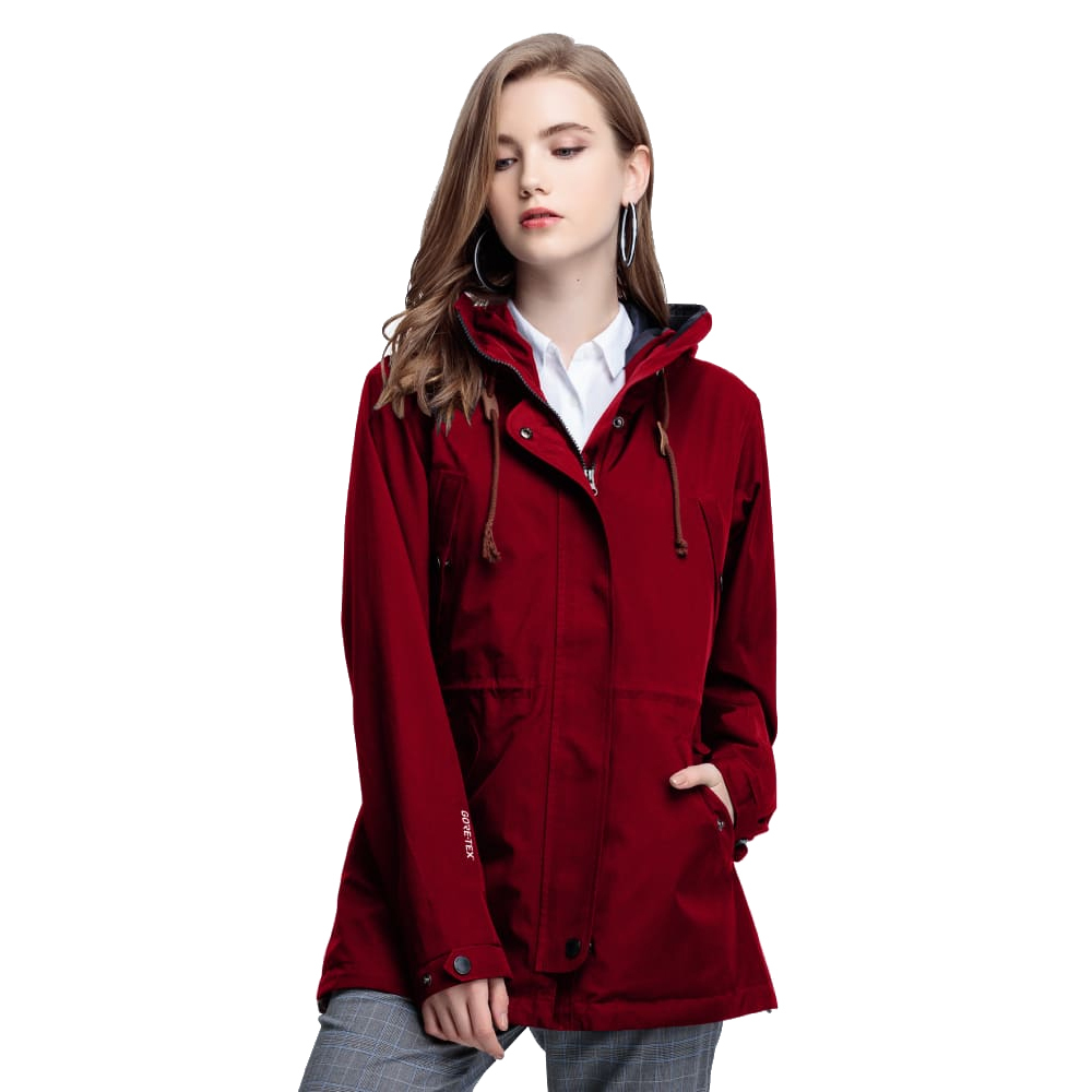 JORDON 橋登 女款 GORE-TEX單件式外套 保暖/防風/冬季/賞雪/大衣  06JW1150