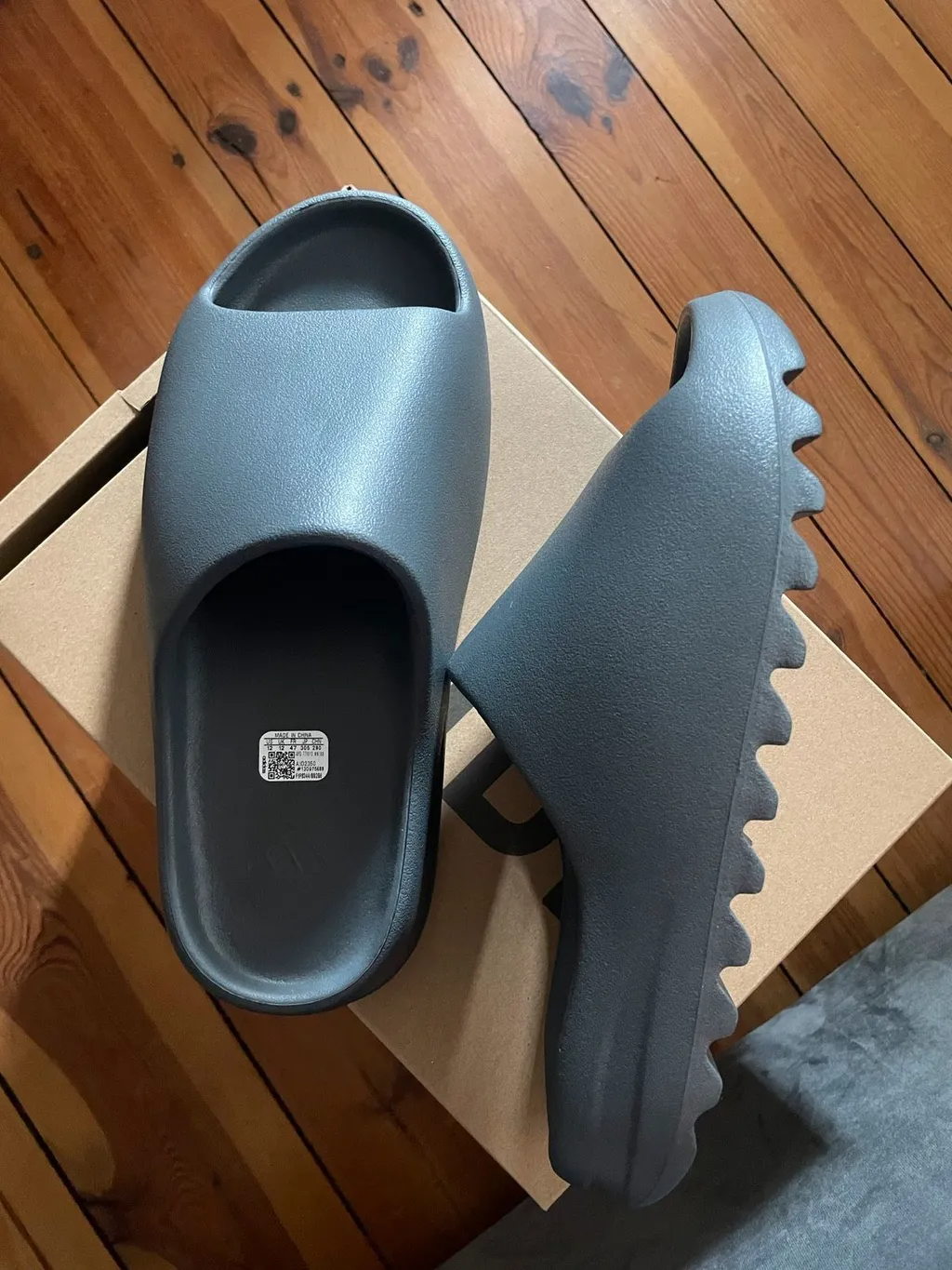 Adidas Yeezy Slide Slate Grey 石板灰拖鞋ID2350