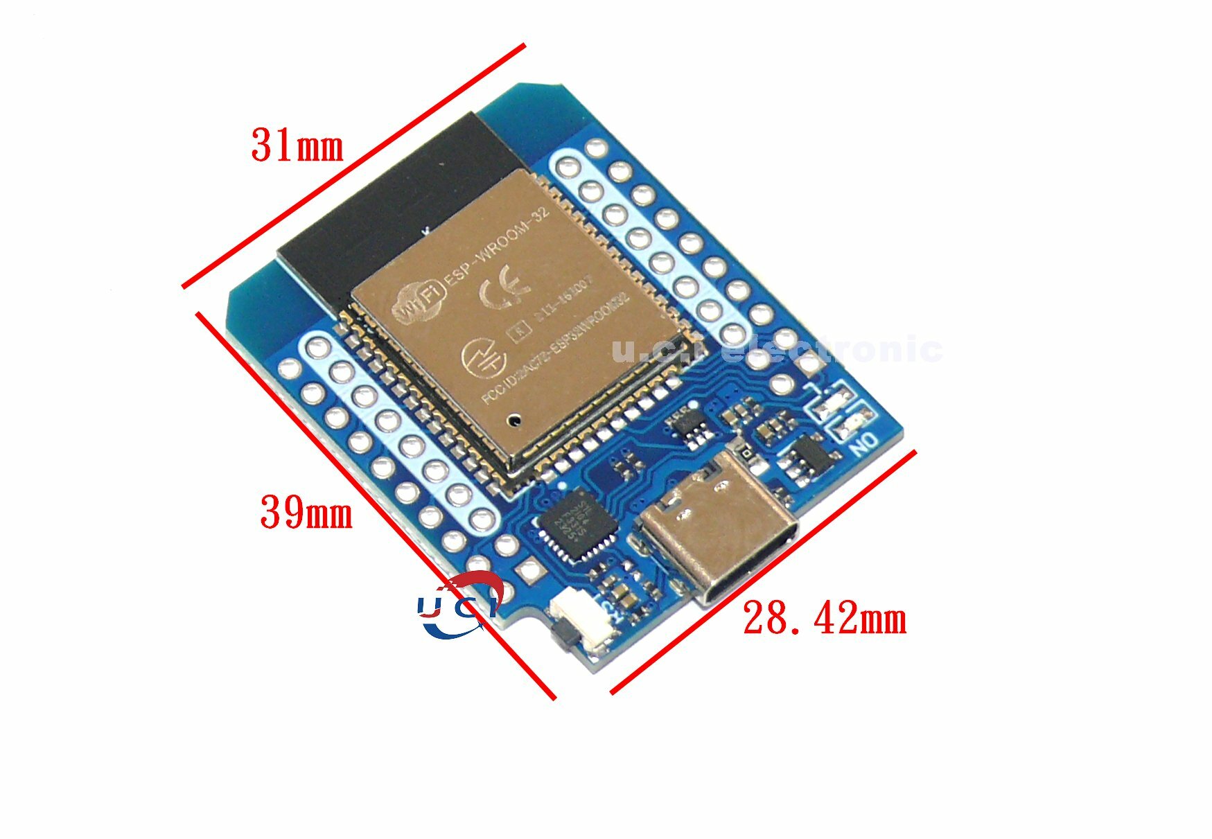 【UCI電子】 (4-1)  D1Mini ESP32  WiFi模組CP2104 TYPEC Bluetooth 物聯網 Esp-32開發板