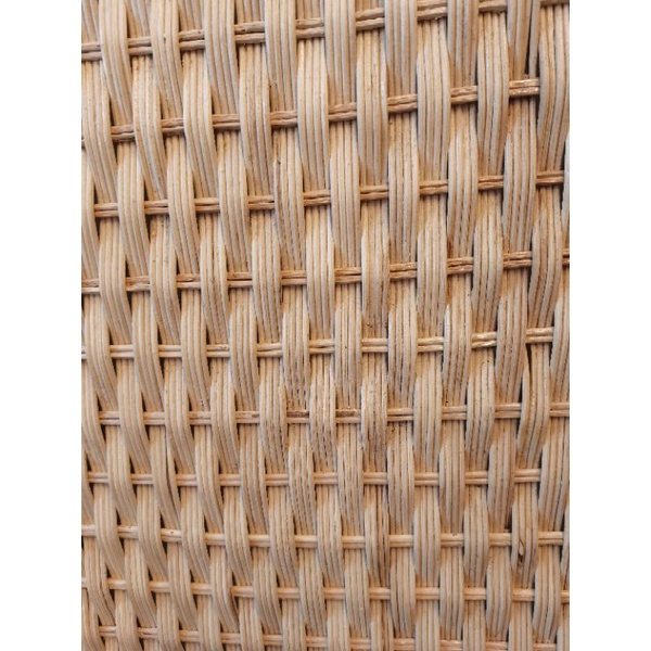 Brown BLISSE Rattan Room Divider