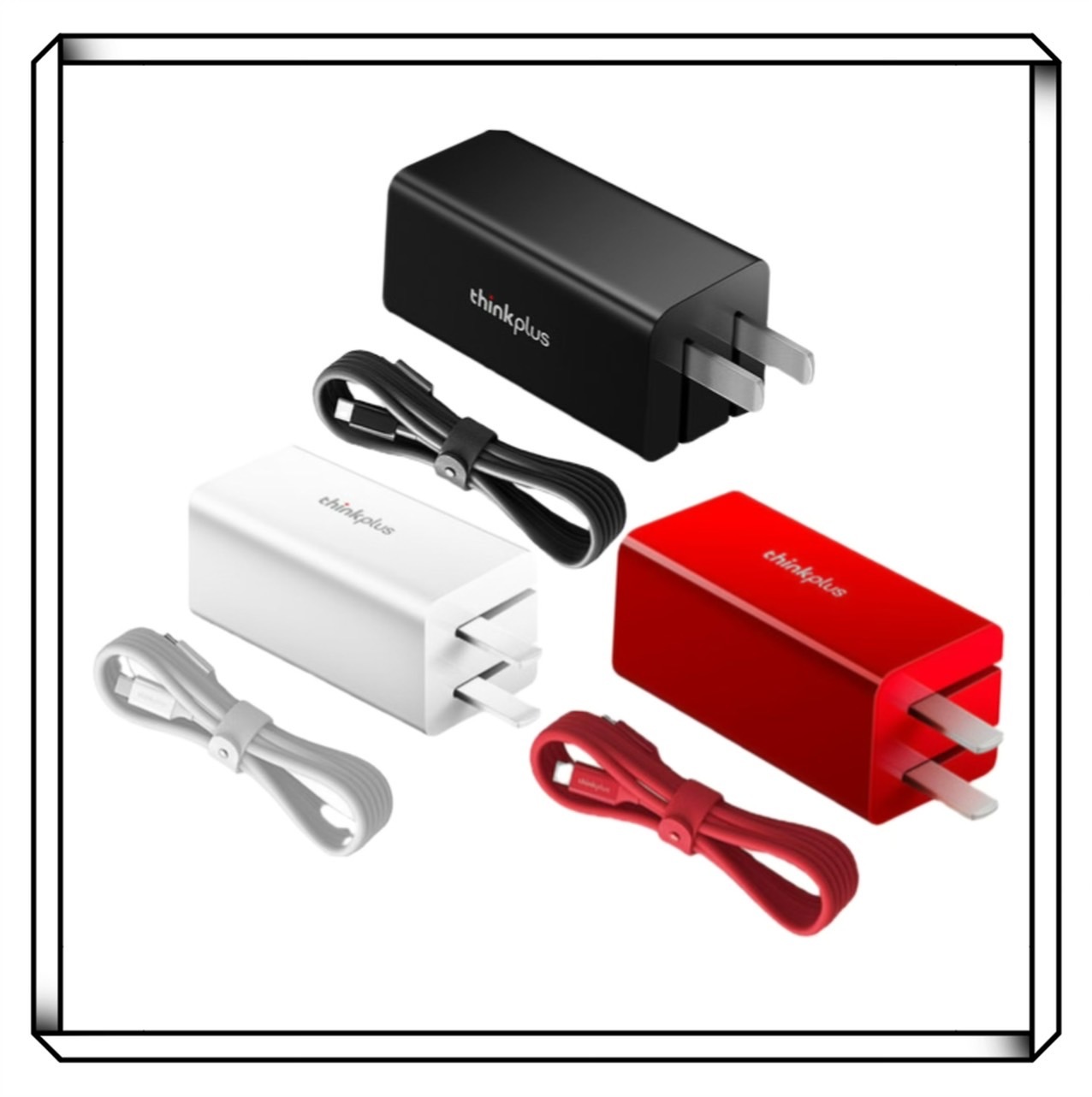 聯想 Lenovo thinkplus 65w GAN65 氮化鎵 口紅電源