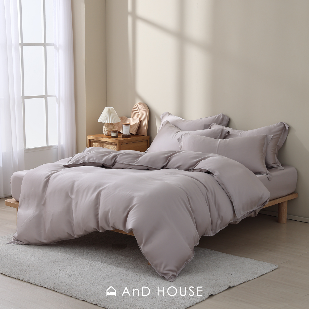 60支天絲｜100%萊賽爾｜乾燥灰｜單品&床包被套組