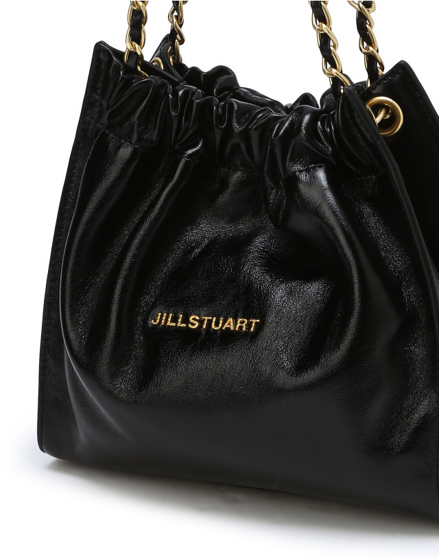 韓國代購｜JillStuart Coco Chain Drawstring Chain Shoulder Ba