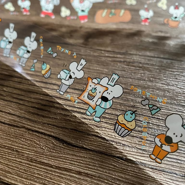 小老鼠的食況轉播 PET膠帶｜1991w2992 台灣