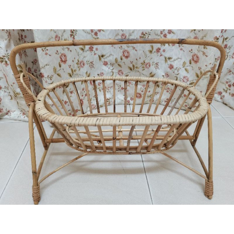 Handmade Rattan Swing Basket