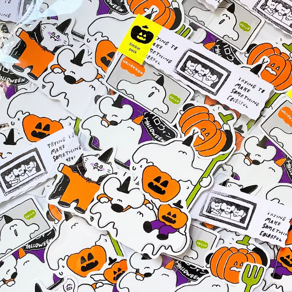 防水貼紙包 小老鼠 萬聖節主題 1｜1991w2992 台灣