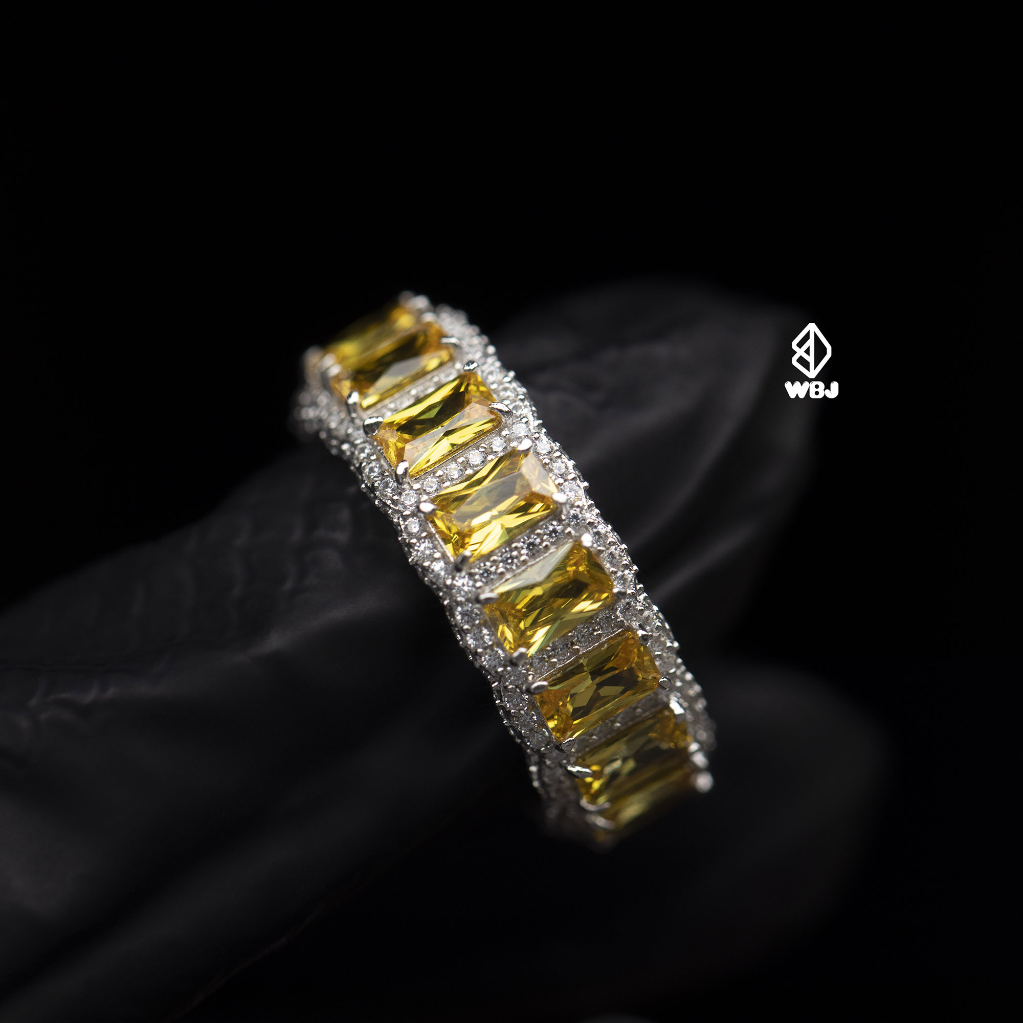 T方｜黃鑽滿圈戒指